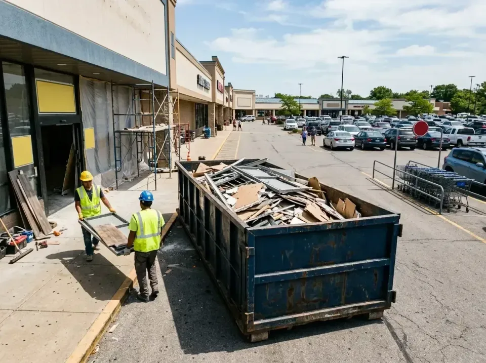 retail-store-renovation-debris-003 — frequently asked questions, Roll-off Dumpster Rentals in Nokomis, IL